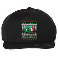 Freak In The Sheets Excel Spreadsheet Ugly Christmas Sweater Wool Snapback Cap