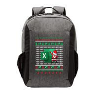 Freak In The Sheets Excel Spreadsheet Ugly Christmas Sweater Vector Backpack