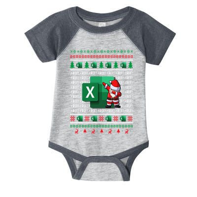Freak In The Sheets Excel Spreadsheet Ugly Christmas Sweater Infant Baby Jersey Bodysuit