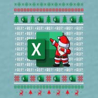 Freak In The Sheets Excel Spreadsheet Ugly Christmas Sweater Sueded Cloud Jersey T-Shirt