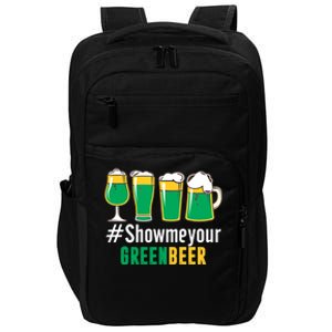 Funny Ing Team St Patricks Day 2021 Green Beer Irish Gift Impact Tech Backpack