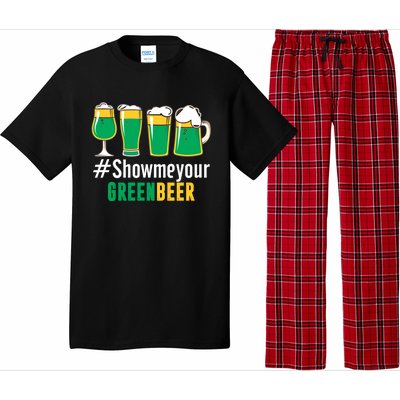 Funny Ing Team St Patricks Day 2021 Green Beer Irish Gift Pajama Set