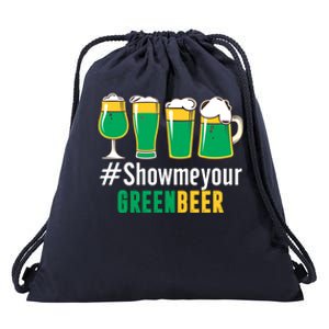 Funny Ing Team St Patricks Day 2021 Green Beer Irish Gift Drawstring Bag