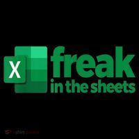 Freak In The Excel Sheets USA-Made Doggie Bandana