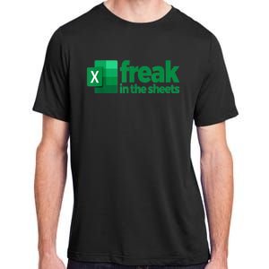 Freak In The Excel Sheets Adult ChromaSoft Performance T-Shirt