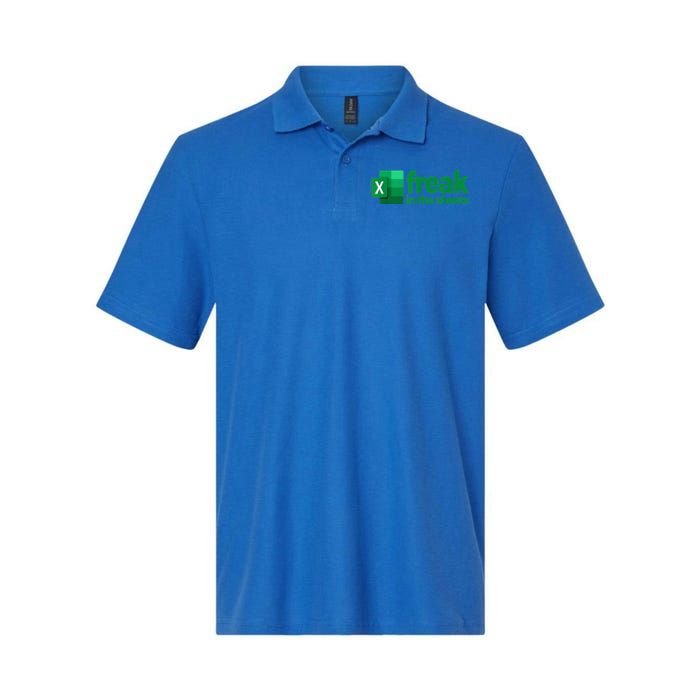 Freak In The Excel Sheets Softstyle Adult Sport Polo