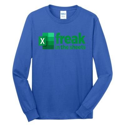 Freak In The Excel Sheets Tall Long Sleeve T-Shirt