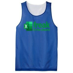 Freak In The Excel Sheets Mesh Reversible Basketball Jersey Tank