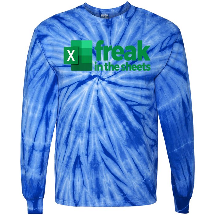 Freak In The Excel Sheets Tie-Dye Long Sleeve Shirt