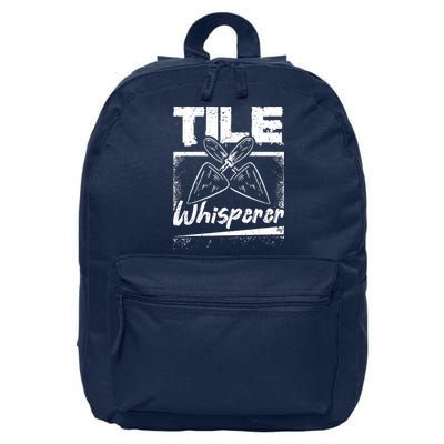 Flooring Installer Tile Whisperer 16 in Basic Backpack
