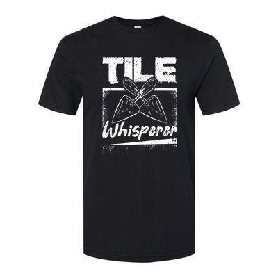 Flooring Installer Tile Whisperer Softstyle® CVC T-Shirt