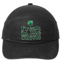 Freak In The Sheets Funny Accountant Excel 7-Panel Snapback Hat