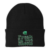 Freak In The Sheets Funny Accountant Excel Knit Cap Winter Beanie