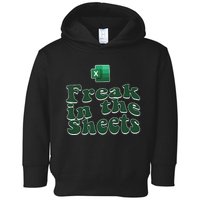 Freak In The Sheets Funny Accountant Excel Toddler Hoodie