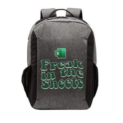 Freak In The Sheets Funny Accountant Excel Vector Backpack