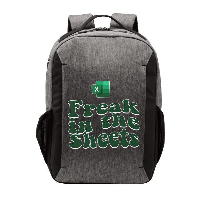 Freak In The Sheets Funny Accountant Excel Vector Backpack