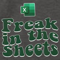 Freak In The Sheets Funny Accountant Excel Vector Backpack