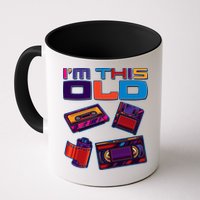 Funny I'm This Old Retro Media Technology Mug