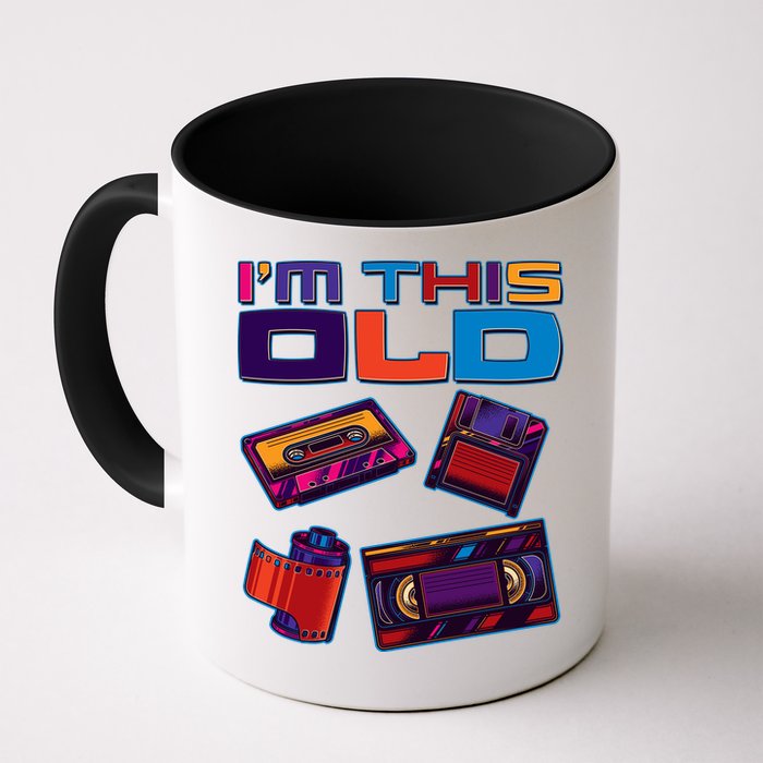 Funny I'm This Old Retro Media Technology Mug