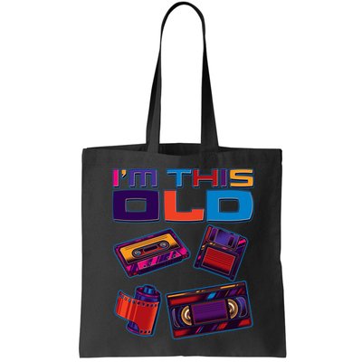 Funny I'm This Old Retro Media Technology Bag