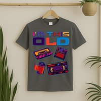Funny I'm This Old Retro Media Technology T-Shirt