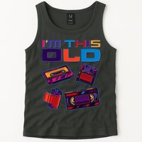 Funny I'm This Old Retro Media Technology Tank Top