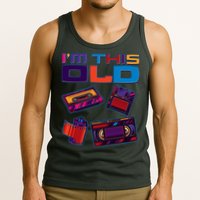 Funny I'm This Old Retro Media Technology Tank Top