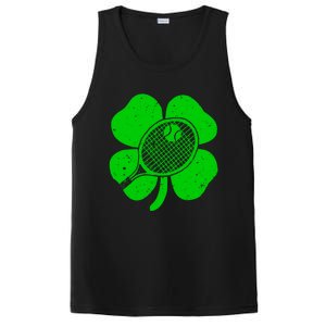 Fun Irish Tennis Shamrocks Costume St Patrick's Day Cool Gift PosiCharge Competitor Tank