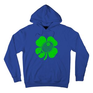 Fun Irish Tennis Shamrocks Costume St Patrick's Day Cool Gift Hoodie