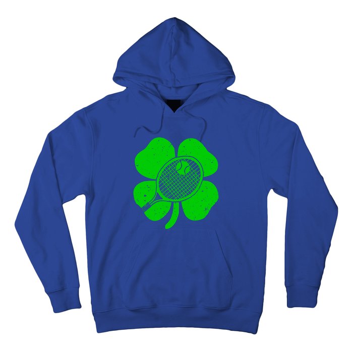 Fun Irish Tennis Shamrocks Costume St Patrick's Day Cool Gift Hoodie