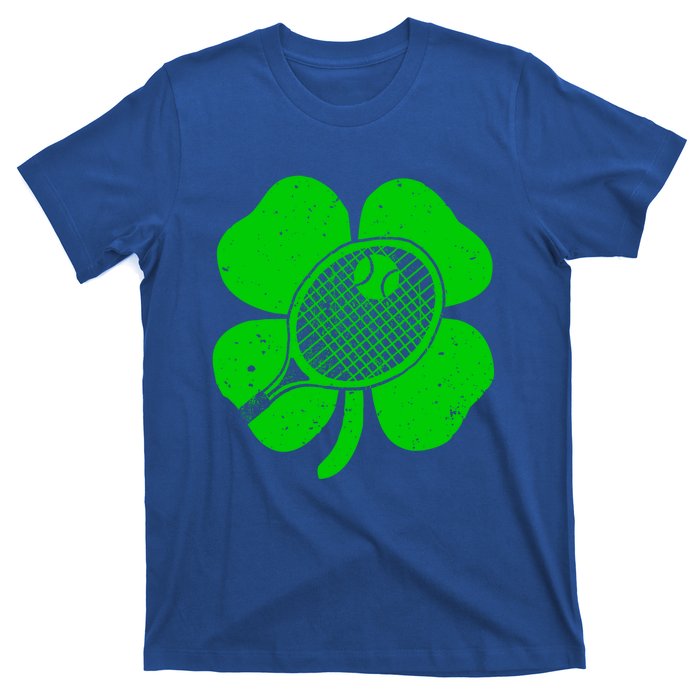 Fun Irish Tennis Shamrocks Costume St Patrick's Day Cool Gift T-Shirt