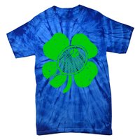 Fun Irish Tennis Shamrocks Costume St Patrick's Day Cool Gift Tie-Dye T-Shirt