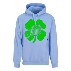 Fun Irish Tennis Shamrocks Costume St Patrick's Day Cool Gift Unisex Surf Hoodie