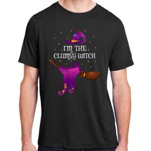 Funny Im The Clumsy Witch Halloween Cool Gift Adult ChromaSoft Performance T-Shirt