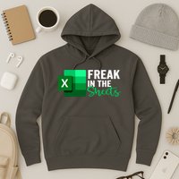 Freak In The Sheets Accountant Funny Spreadsheet Excel Hoodie