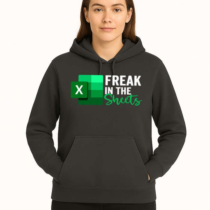 Freak In The Sheets Accountant Funny Spreadsheet Excel Hoodie