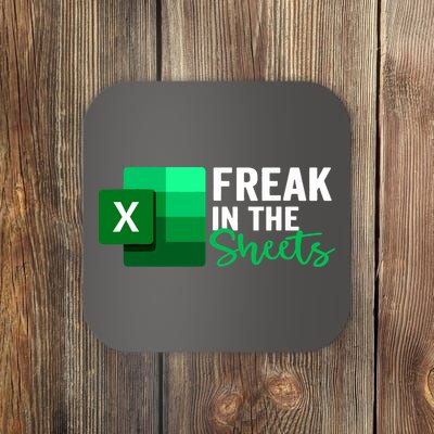 Freak In The Sheets Accountant Funny Spreadsheet Excel Coaster