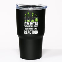 Funny I Try To Tell Chemistry Jokes But There Is No Reaction Tumbler