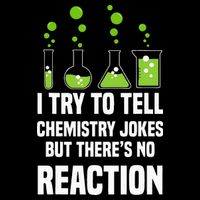 Funny I Try To Tell Chemistry Jokes But There Is No Reaction Wool Snapback Cap
