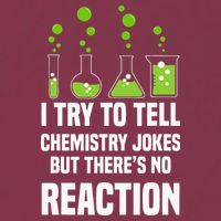 Funny I Try To Tell Chemistry Jokes But There Is No Reaction 16oz Travel Tumbler