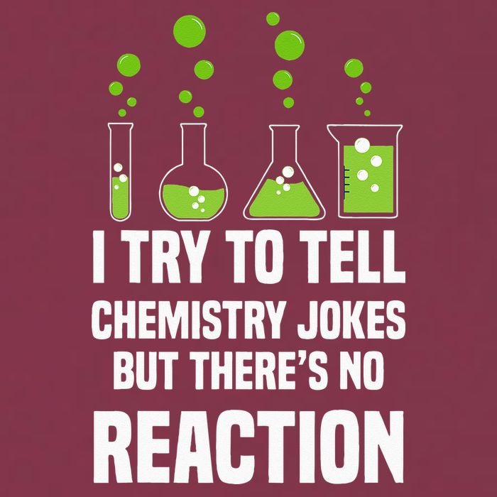 Funny I Try To Tell Chemistry Jokes But There Is No Reaction 16oz Travel Tumbler