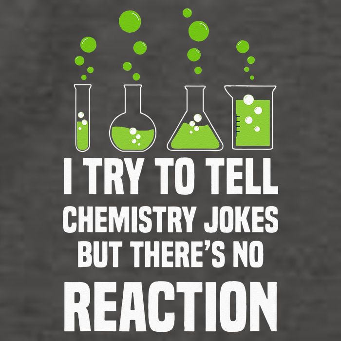 Funny I Try To Tell Chemistry Jokes But There Is No Reaction Vector Backpack