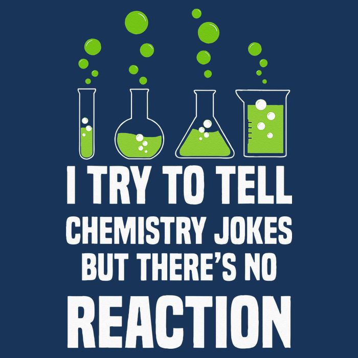 Funny I Try To Tell Chemistry Jokes But There Is No Reaction Infant Baby Jersey Bodysuit