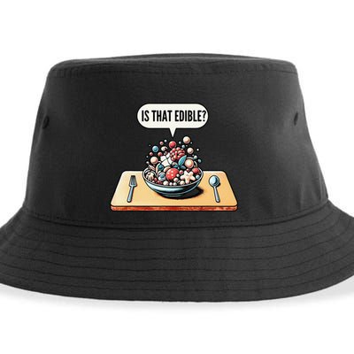 Funny Is That Edible Molecular Gastronomy Sustainable Bucket Hat