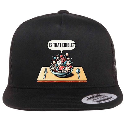 Funny Is That Edible Molecular Gastronomy Flatbill Hat