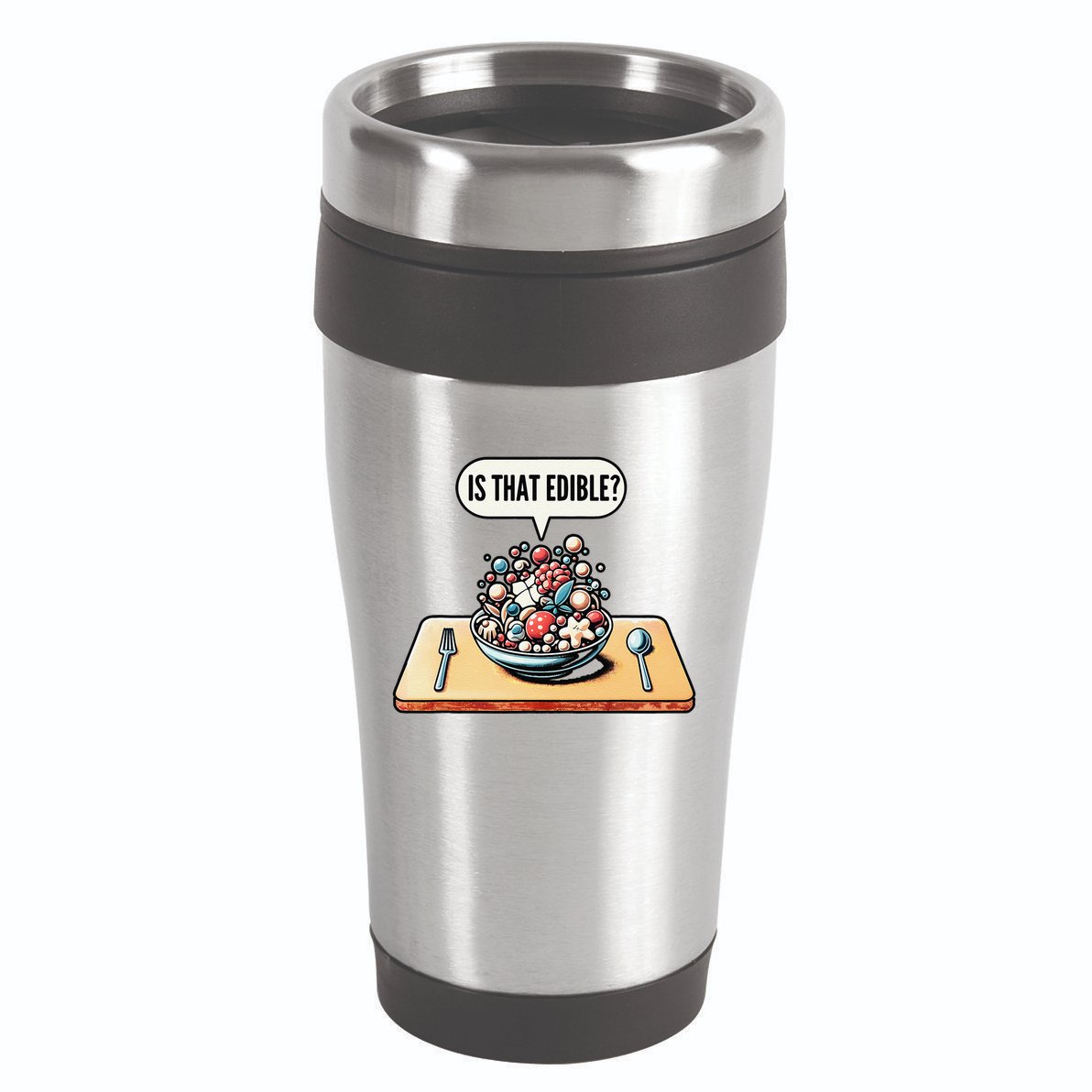Funny Is That Edible Molecular Gastronomy 16oz Travel Tumbler