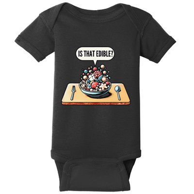 Funny Is That Edible Molecular Gastronomy Baby Bodysuit