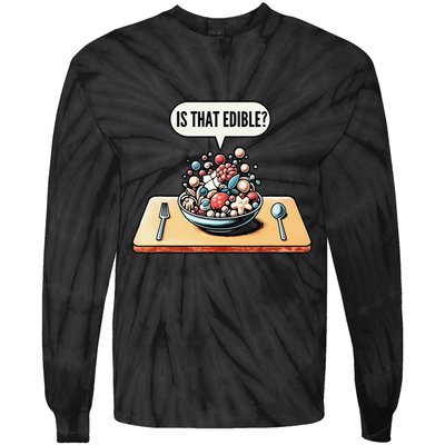 Funny Is That Edible Molecular Gastronomy Tie-Dye Long Sleeve Shirt