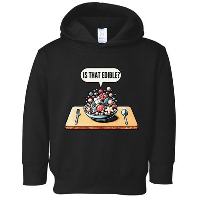 Funny Is That Edible Molecular Gastronomy Toddler Hoodie