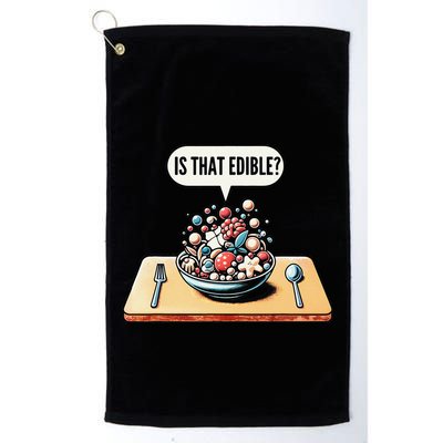 Funny Is That Edible Molecular Gastronomy Golf Towel